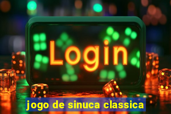 jogo de sinuca classica